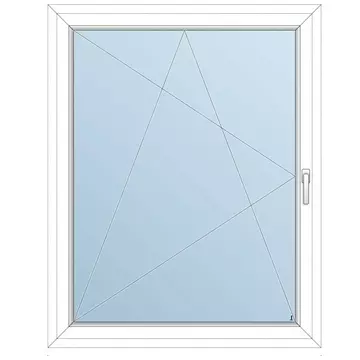 118x148 Műanyag ablak / Bukónyíló/, 2-rétegű üveg