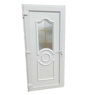 Charlotte -A- Műanyag bejárati ajtó / 98x198 , 98x208 / FEHÉR /