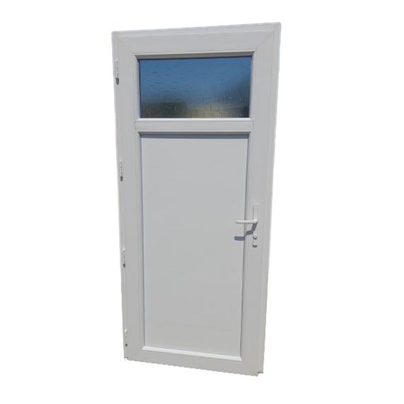 Doorka műanyag ajtó / 98x198  / Fehér